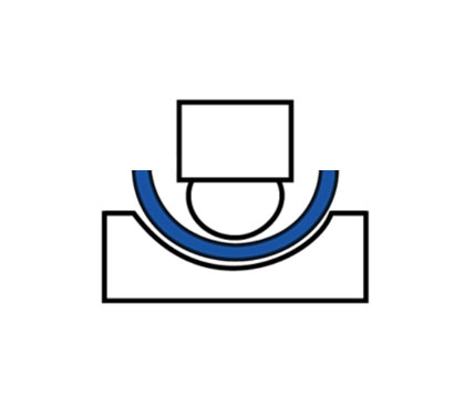 U曲げ（R曲げ）